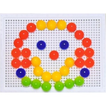 Mikro trading Mozaika kloboučky 50 ks s tabulkou