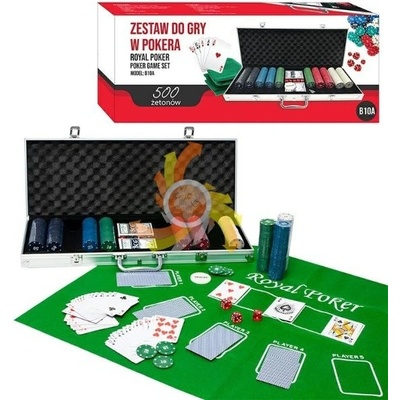 Royal Poker Set 500 žetonů