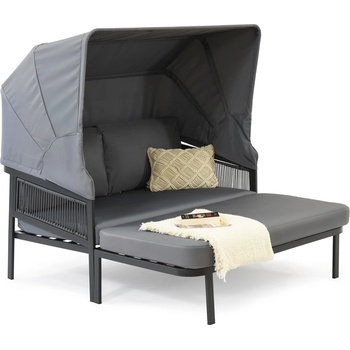 Garden Point Метален градински шезлонг Berno Garden Point антрацит (GAP920)