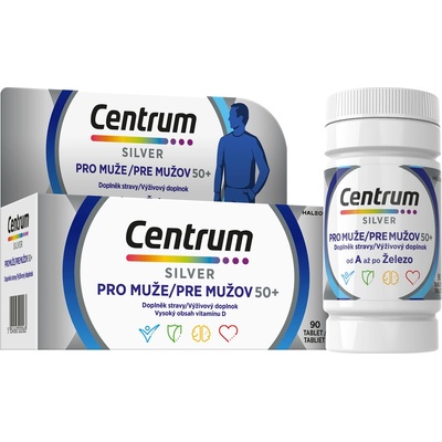 Centrum Silver pro muže 50+ 90 tablet