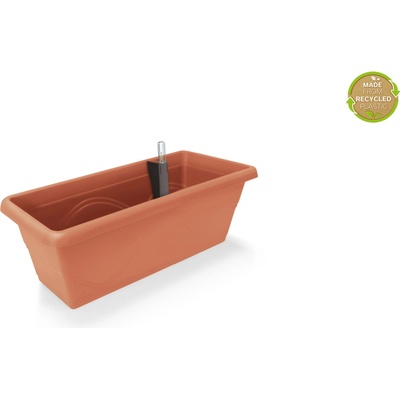Plastkon Truhlík samozavlažovací EXTRA LINE SMART 40x20x17 cm terakotový