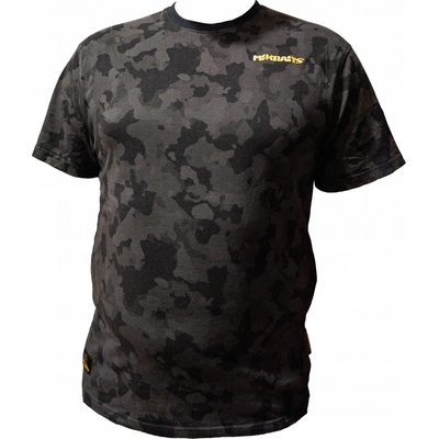 Mikbaits tričko black camou