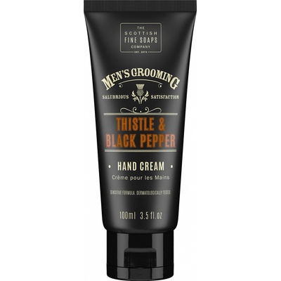 SCOTTISH FINE SOAPS Thistle & Black Pepper Pánský krém na ruce, 100 ml