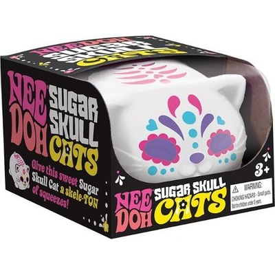 Schylling Sugar Skull Cats Needoh antistresový míček pro děti