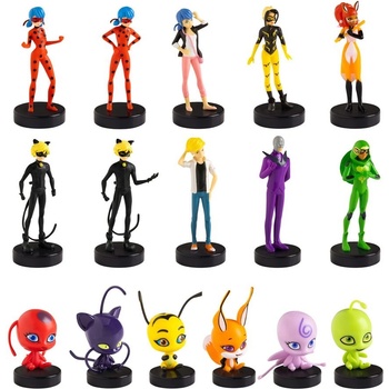 PMI Фигурка-печат P. M. I. - Miraculous Калинката и Котарака, асортимент (MLB5010)