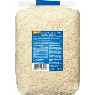 Davert Pravá Basmati rýže bílá bio 1 kg