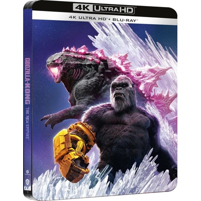 Godzilla a Kong: Nová Ríša 4K Ultra HD Blu-ray Steelbook Blue