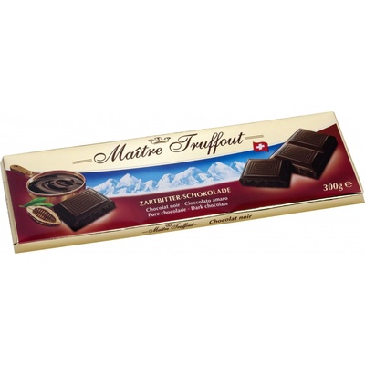 Maitre Truffout Swiss hořká 300 g