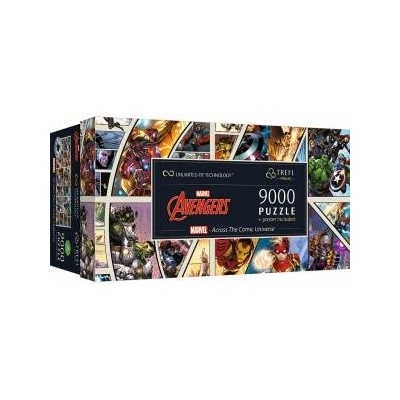Trefl Puzzle 9000el Marvel Across The Comic Universe 81022 TREFL