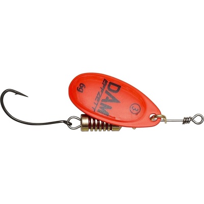 Dam Blyskáč Effzett Spinner With Single Hooks Sinking Red veľ.2 4g