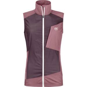 Ortovox Дамски вълнен елек Ortovox Women's Trace Windbreaker Vest Merino vest - Chestnut (132-1660-0113)