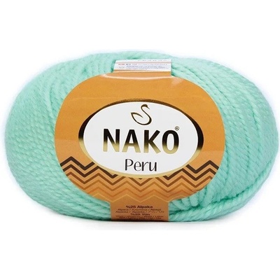 Nako Pletací příze Peru 1618 - zelená mátová