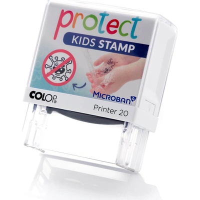 COLOP Dětské razítko PROTECT KIDS STOP CORONA – Zboží Dáma