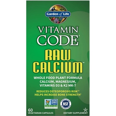 Garden of Life Vitamin Code RAW Calcium 60 kapslí