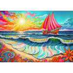 Enjoy - Puzzle Sailing at Sunrise - 1 000 piese