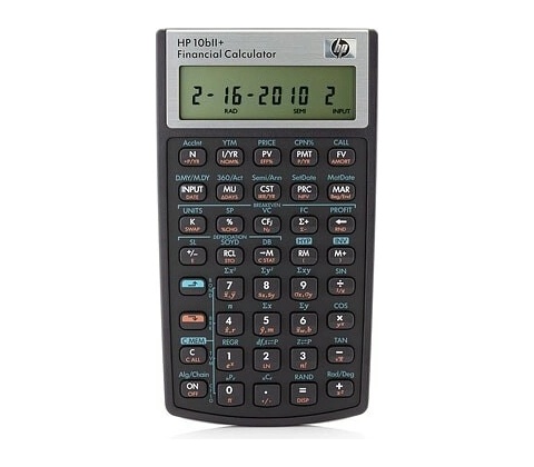 HP 10bII+