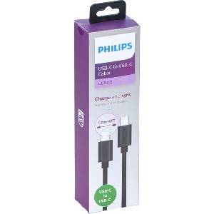 Philips Кабел за данни и зареждане Philips DLC3104C USB-C - 1.2m (DLC3104C/00)