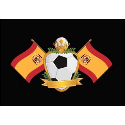 Plakát typ A4-A0 Spain football