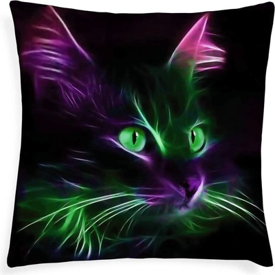 Xpose mačka Neon digitálna tlač 40 x 40 cm