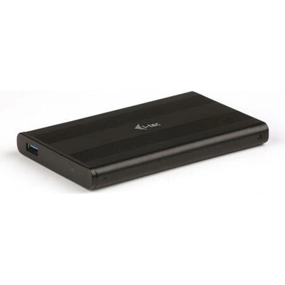 i-tec externí box pro HDD ADVANCE MySafe AluBasic/ 2,5" SATA/ SSD/ USB 3.0/ černý, MYSAFEU312