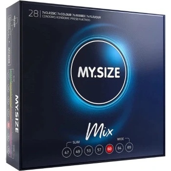 My Size Pro 28 бр. Микс презервативи My Size Mix 60 мм