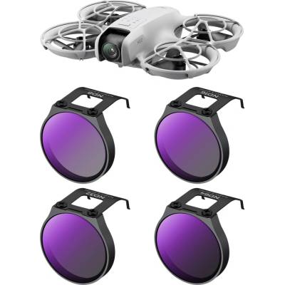 K&F Concept set of 4 filters ND8 + ND16 + ND32 + ND64 for the DJI NEO drone