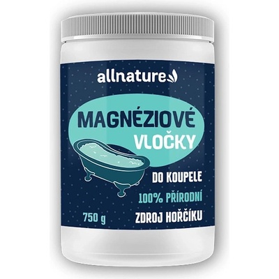 Allnature Magnéziové vločky do koupele 750 g