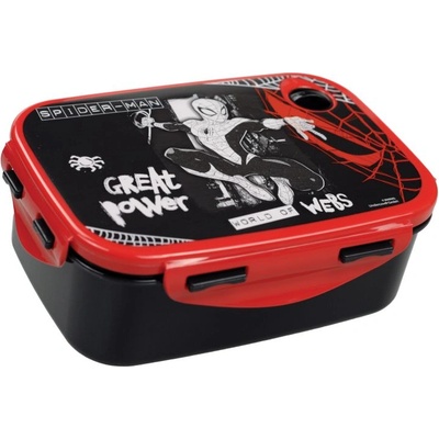GIM Кутия за храна Gim - Spiderman, Great Power (557-00265)