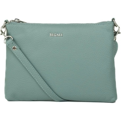 Segali dámska kožená crossbody kabelka A6C sage
