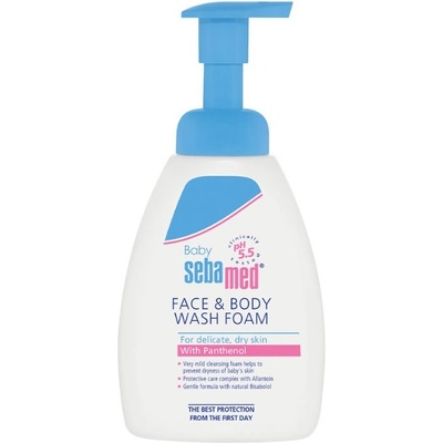 sebamed Бебешка измивна пяна за лице и тяло Sebamed (SM01726)
