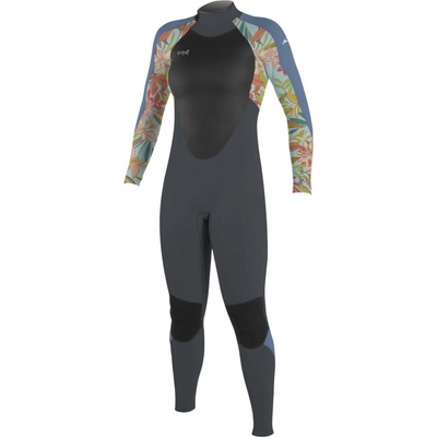 O'Neill Youth Epic 4/3 Back Zip Full graphite/dahlia/infinity