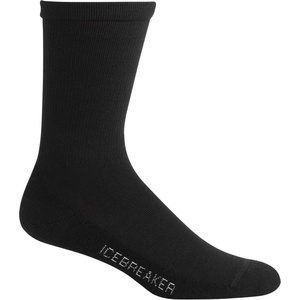 Icebreaker Мъжки спортни чорапи Icebreaker Lifestyle Light Crew Sports socks - Black - размер 39-41, 5 (EU) (201-0683-0211)