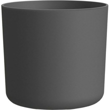 Lafiora Kvetináč keramický Oslo 47 cm glazovaný antracitový