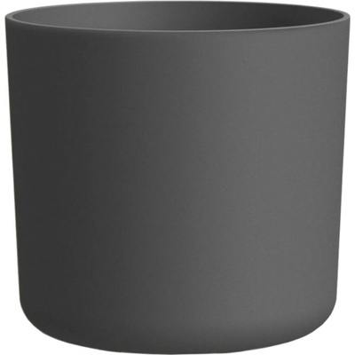 Lafiora Kvetináč keramický Oslo 47 cm glazovaný antracitový
