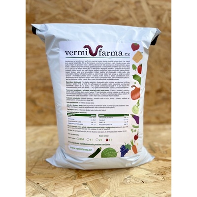 Vermifarma Vermikompost 5 litrů