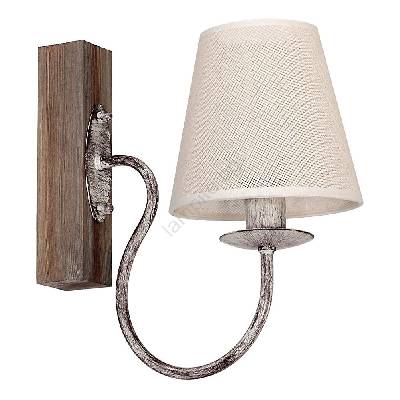 Стенна лампа CARIN 1xE14/60W/230V светла (LU8696)