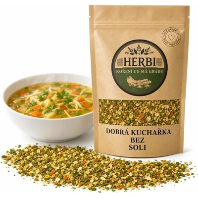 Herbi Koření Dobrá kuchařka bez soli, XXL – 600 g