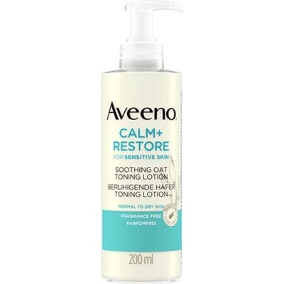 Aveeno Calm + Restore Soothing Oat Toning Lotion zklidňující pleťové tonikum 200 ml