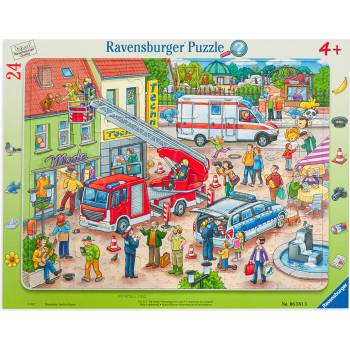 Ravensburger Пъзел Ravensburger от 24 части - Спасяване на животинче (6581)