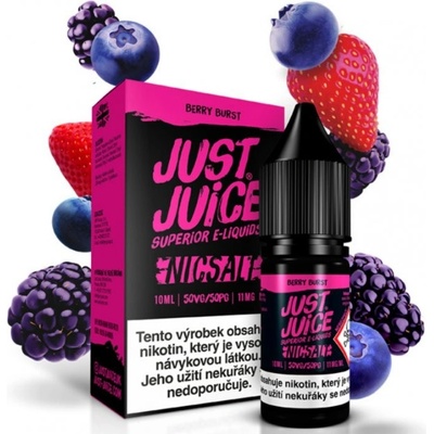 Just Juice Berry Burst Salt 10 ml 11 mg