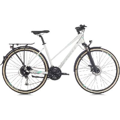 Градски велосипед Sprint - Croxer Plus Lady Trek 28'', 440 mm, бял/зелен (BK26SI0331)