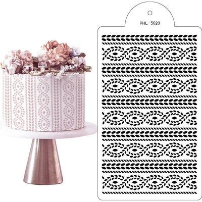 Stencil šablona oriental clasic 40x21cm - Cakesicq