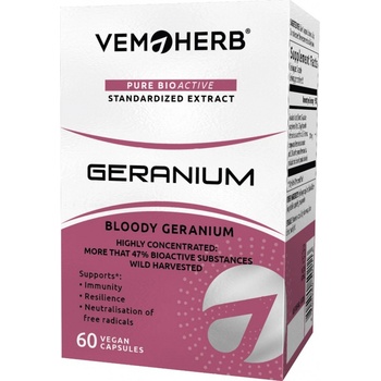 Vemoherb Geranium 60 kapslí