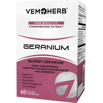 Vemoherb Geranium 60 kapslí