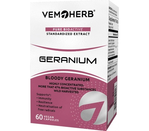 Vemoherb Geranium 60 kapslí