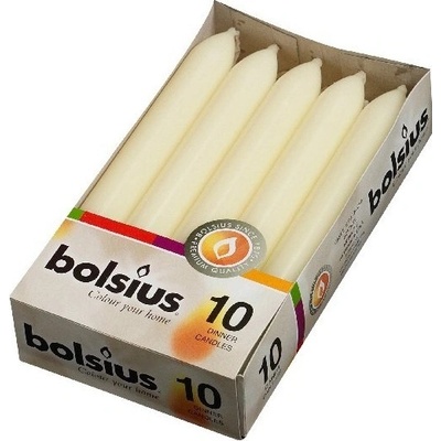Bolsius Slonová kost 20x170 mm 10 ks