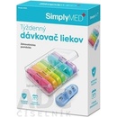 Dávkovače liekov SimplyMed Dávkovač léků týdenní 21010 Horizont