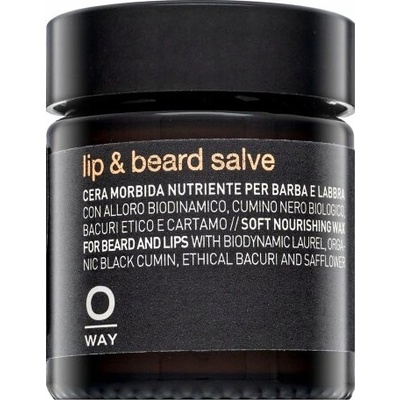 Oway Lip & Beard Salve vyživující vosk 30 ml pro péči o vousy a rty