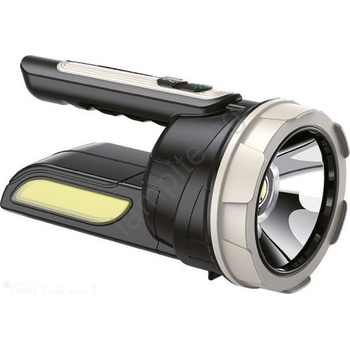 Kobi LED презареждаем фенер 2xLED/3W/5V 210 lm 1200 mAh черен (KB0588)