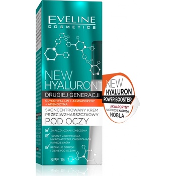 Eveline Cosmetics New Hyaluron koncentrovaný protivráskový oční krém 15 ml